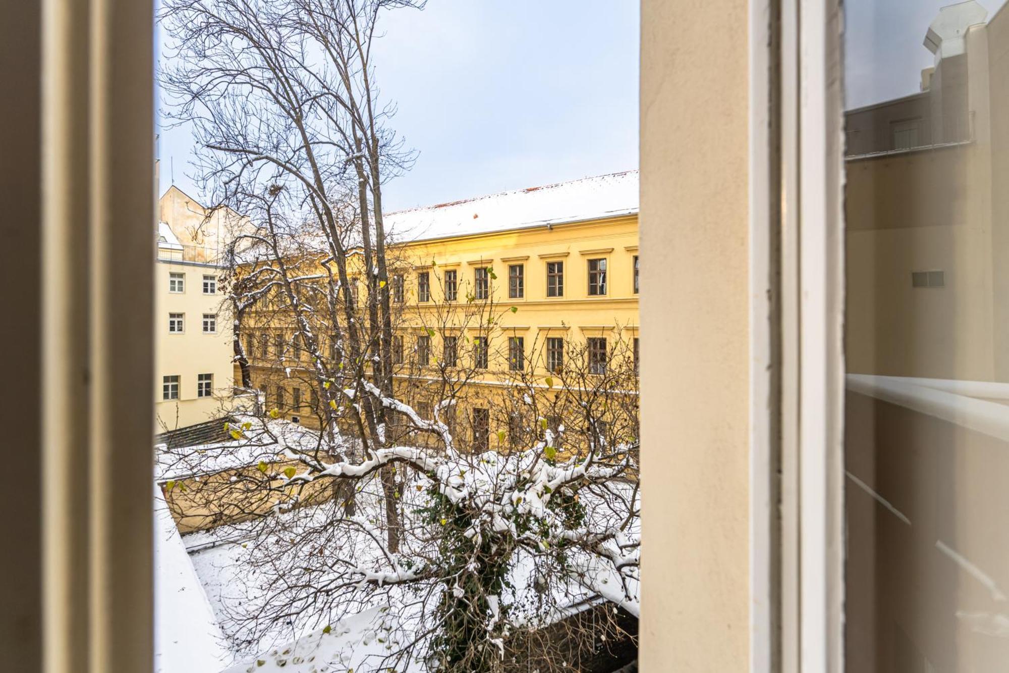 Wenceslas Square 2 Bedroom Apartment براغ المظهر الخارجي الصورة